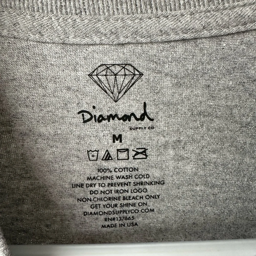 Men’s Diamond basic tee - Picture 2 of 3